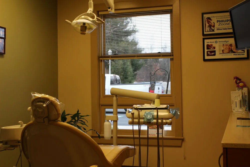 Examination room with window