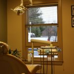 Examination room with window
