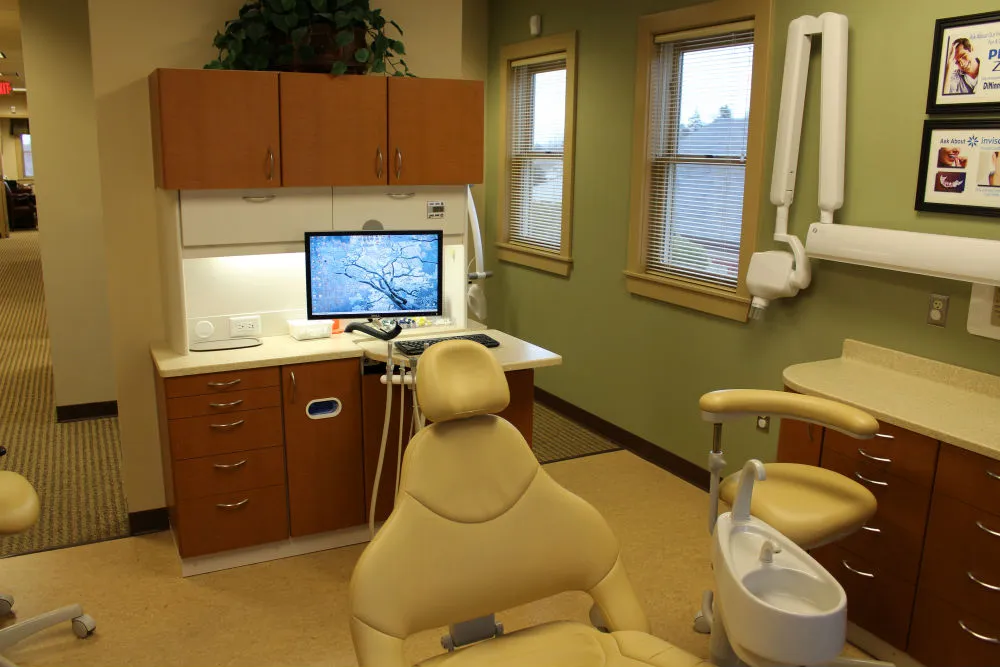 Examination room with state of the art equipment