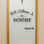 Office tour sign welcoming patients to the dental office