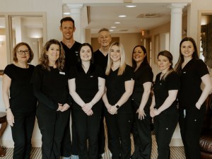 Photo of the dental team