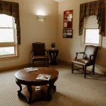 Patient waiting area featuring comfortable seating and a relaxing atmosphere